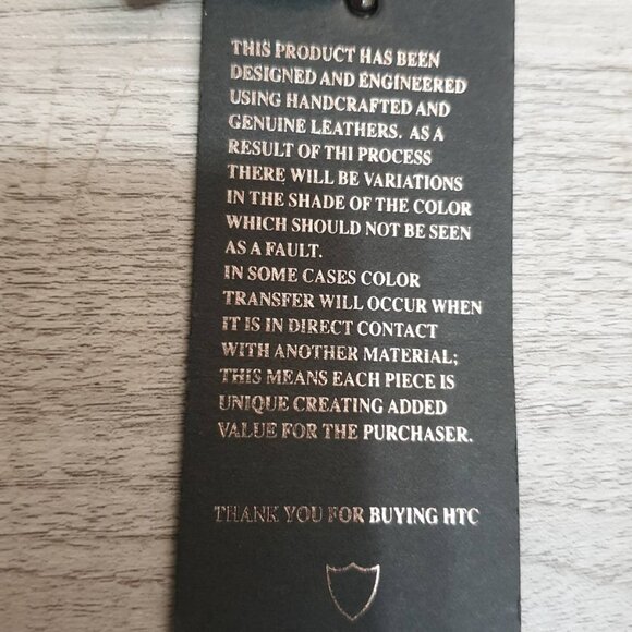 Italian HTC L.A Leather Handbag Paisley Red Black Small Casual Formal Purse Gift - Picture 8 of 10